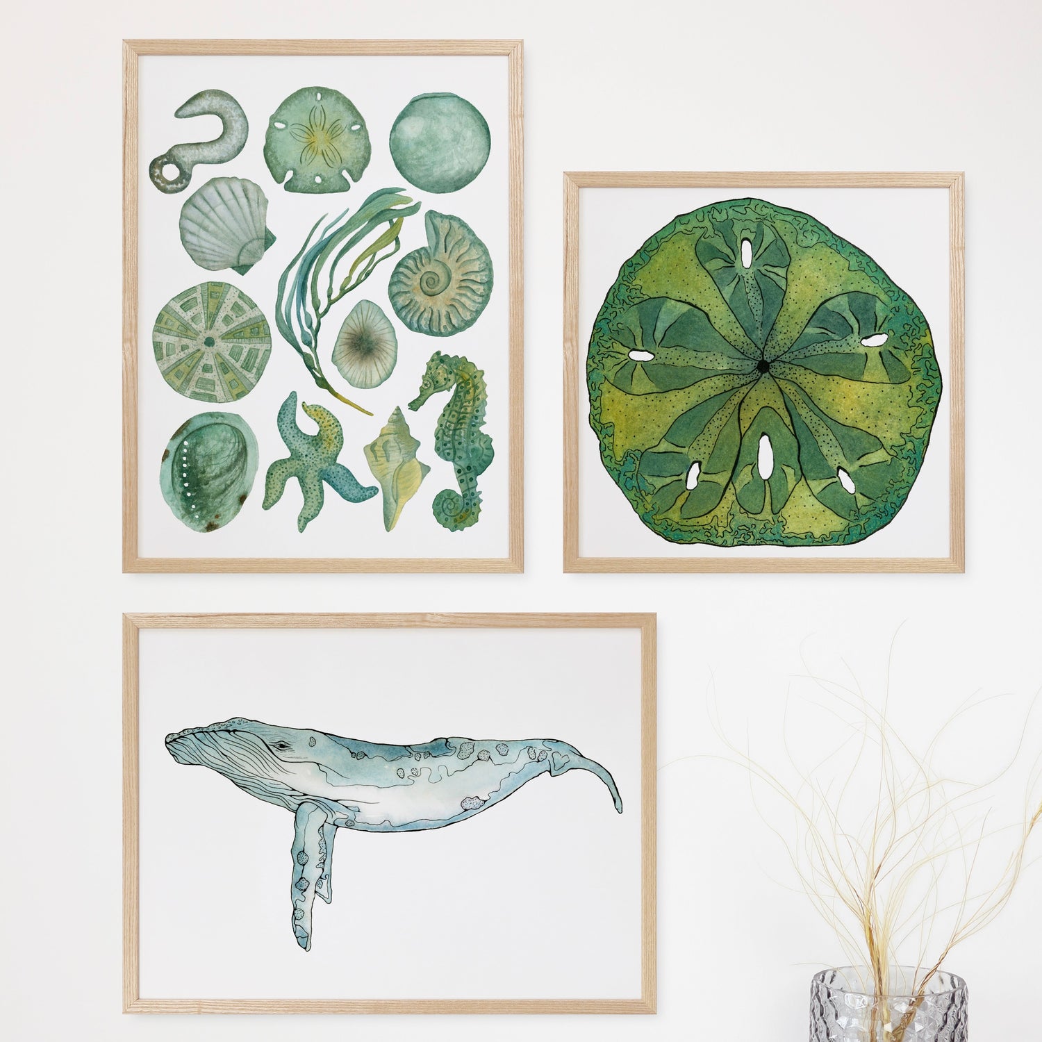 salt hippy manta ray print