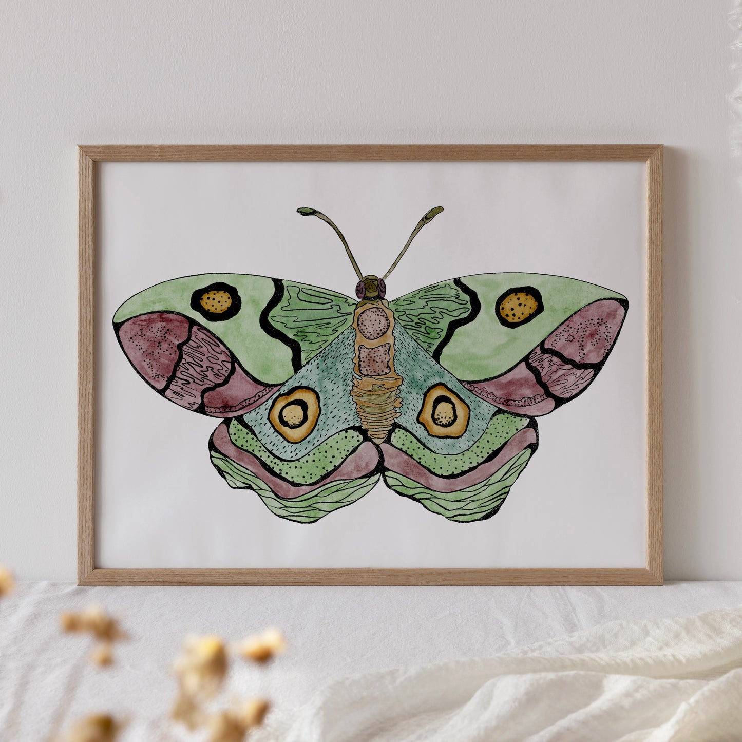 Moth No.1, Archival Print