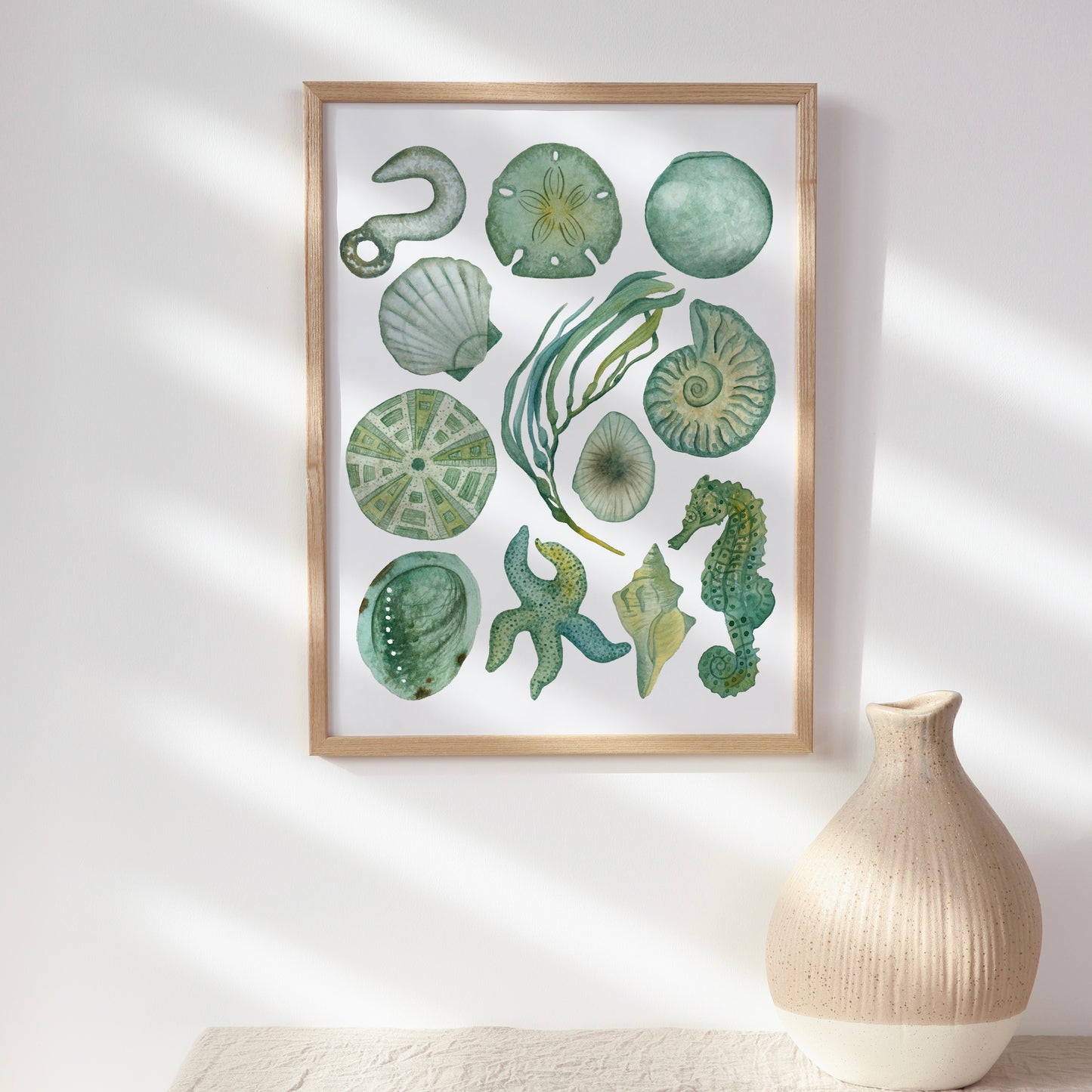 Sea Finds, Archival Print