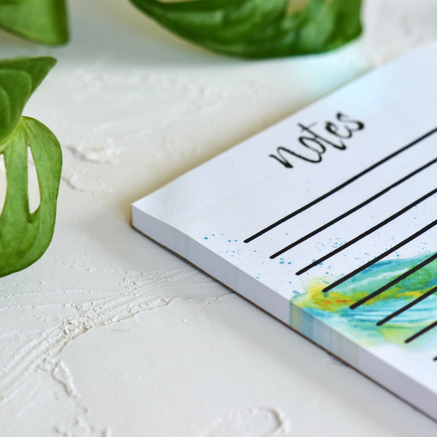 Watercolor Whale Notepad