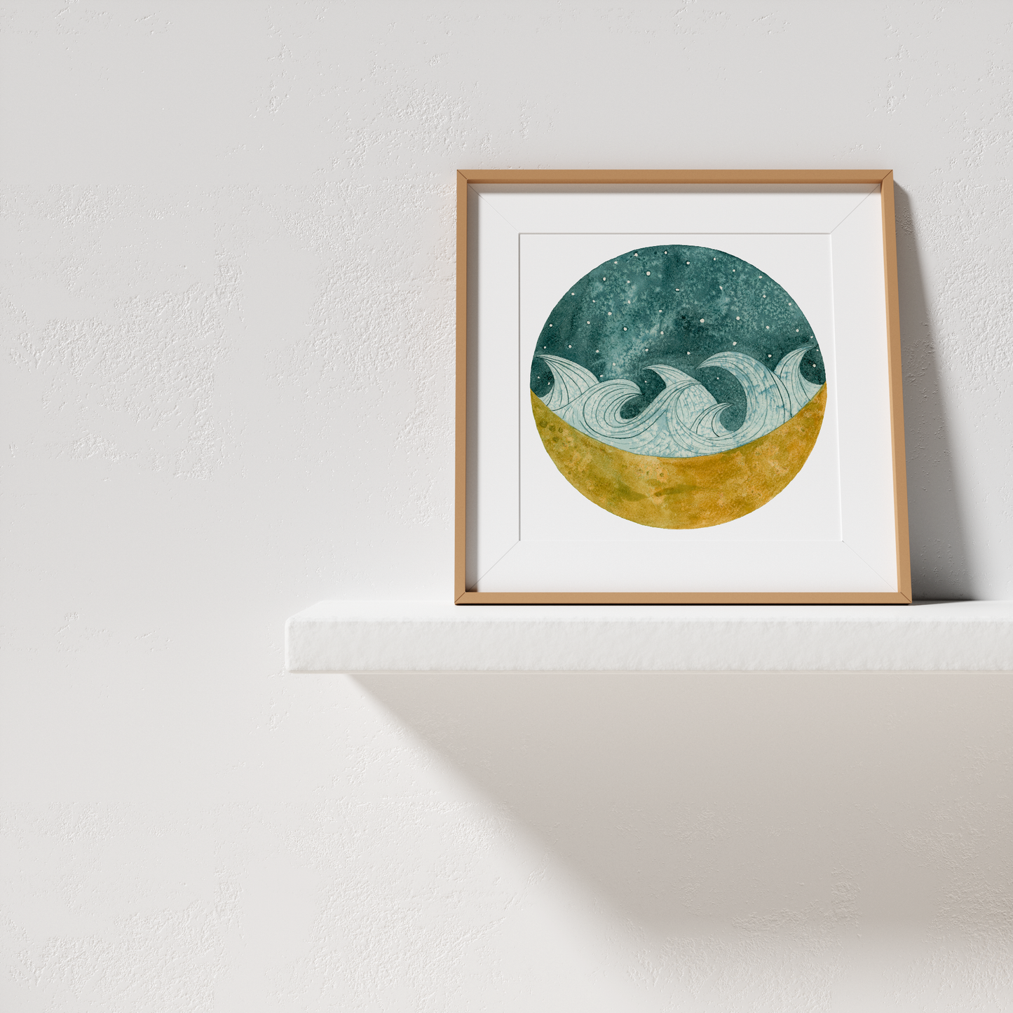Moon Wave, Archival Print