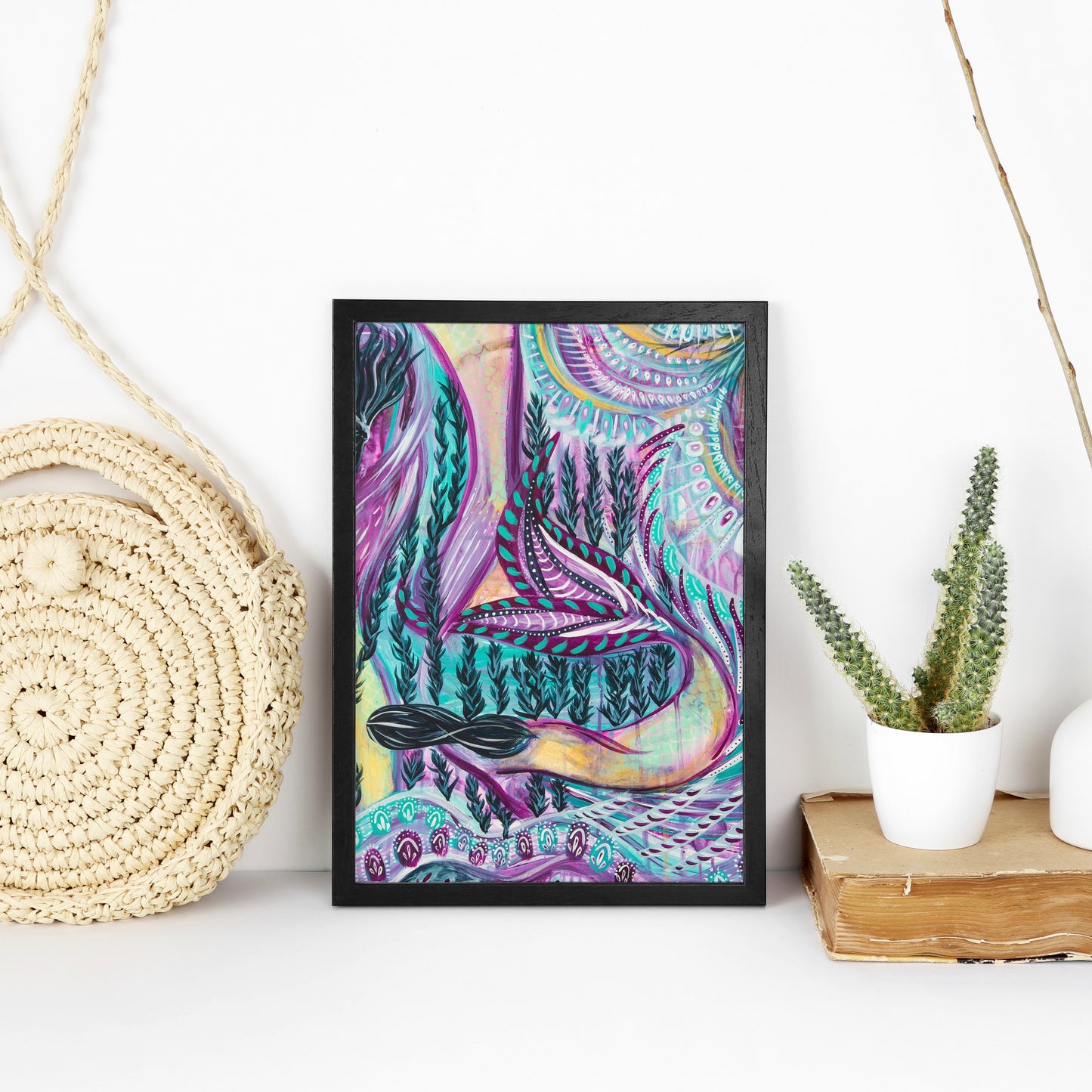 Mermaid Dance, Archival Print