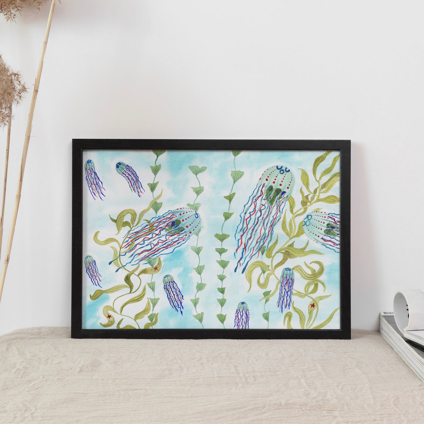 Alien Jelly Fish, Archival Print