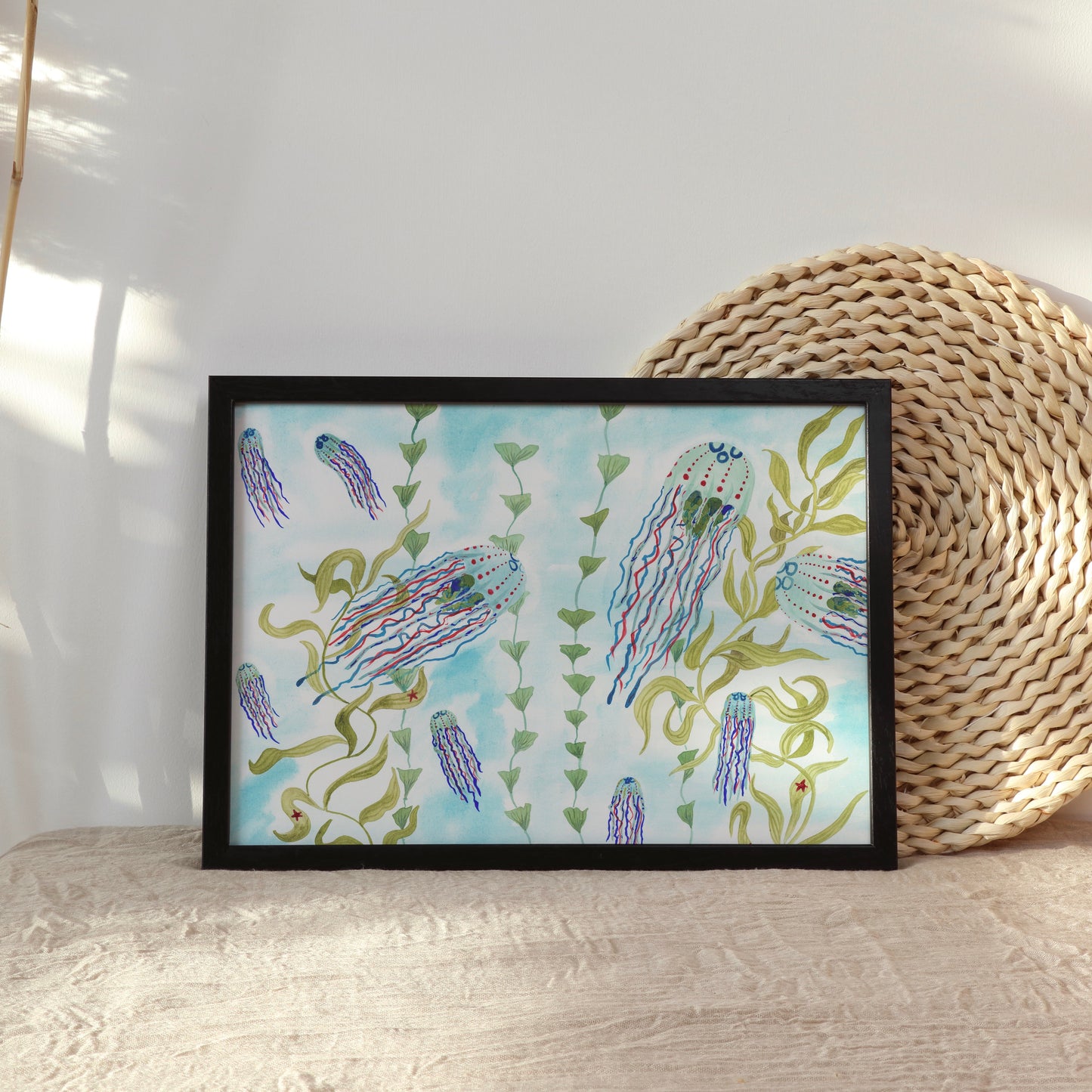 Alien Jelly Fish, Archival Print