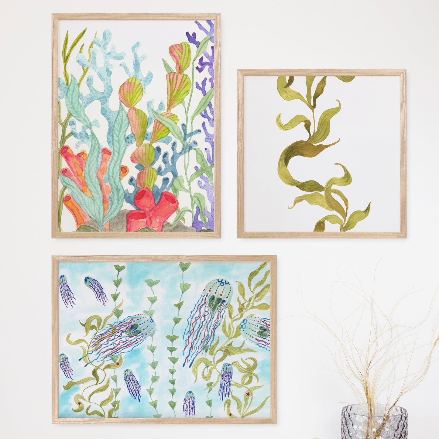 Alien Jelly Fish, Archival Print