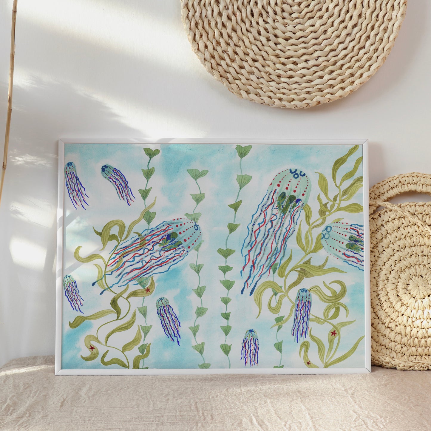 Alien Jelly Fish, Archival Print