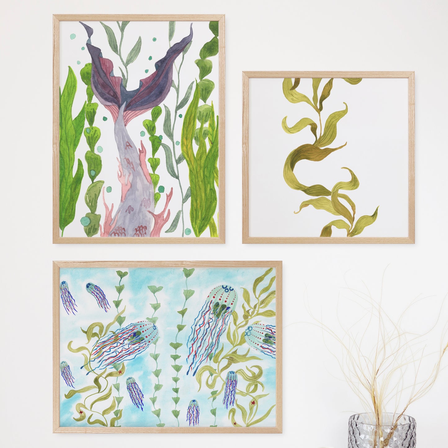 Mermaid Tail, Archival Print