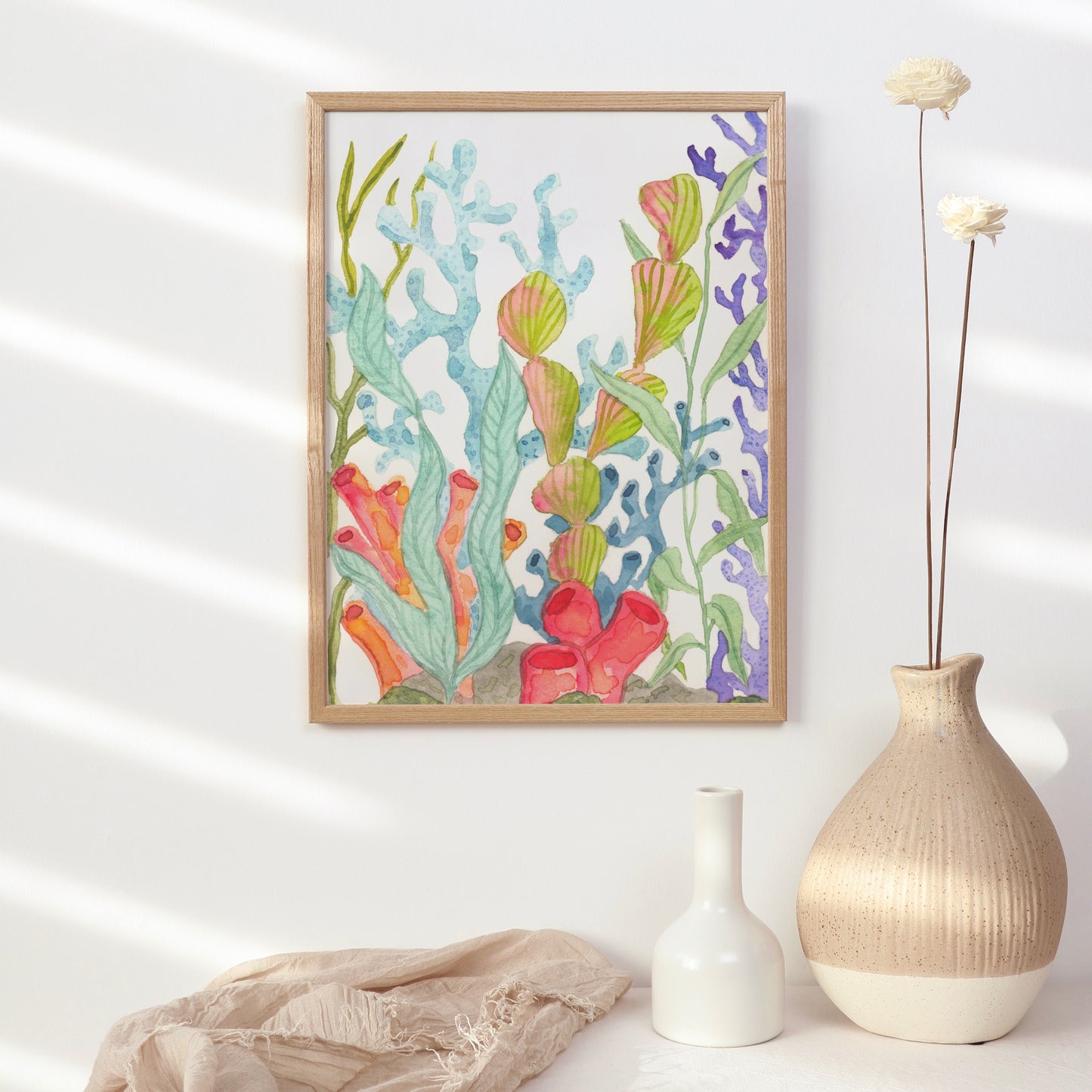Rainbow Sea Weed, Archival Print