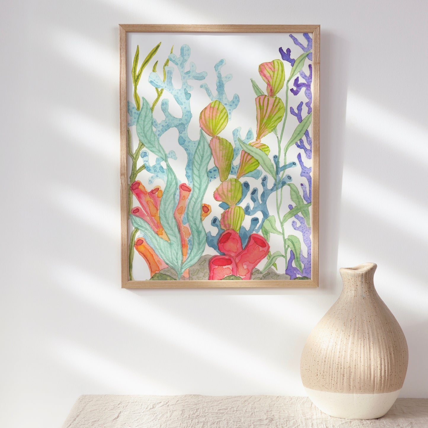 Rainbow Sea Weed, Archival Print