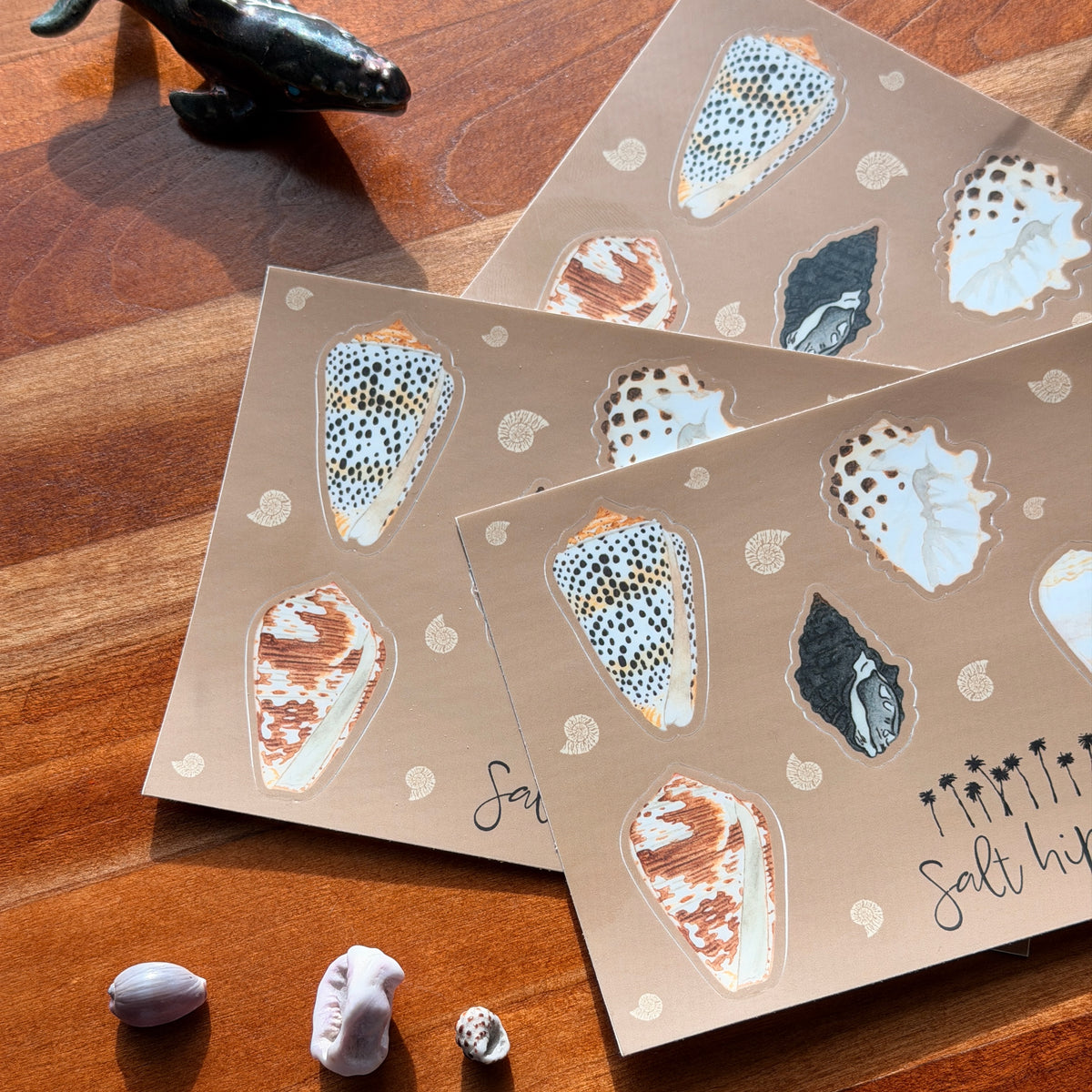 Salt Hippy Hawaiian Shell Sticker Sheets