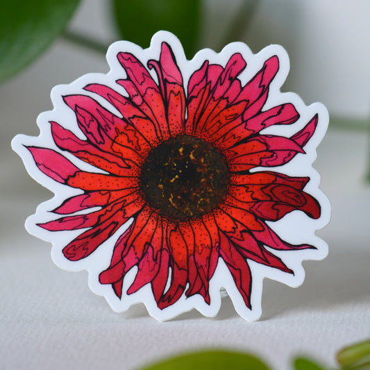 Sunflower Vinyl Decal / Sticker