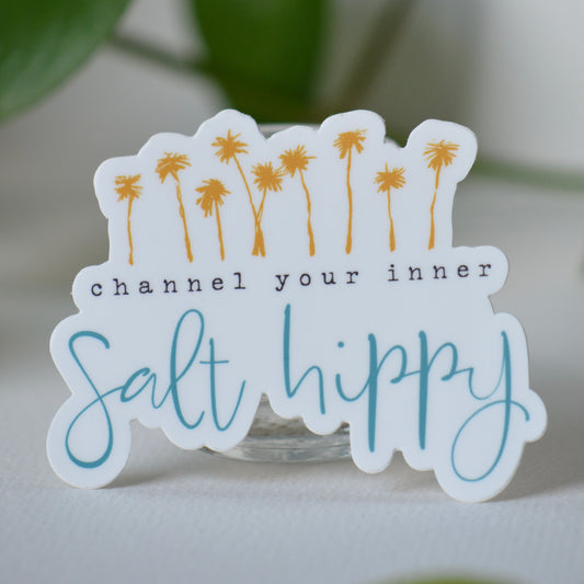 Salt Hippy Vinyl Decal / Sticker - Salt Hippy Logo