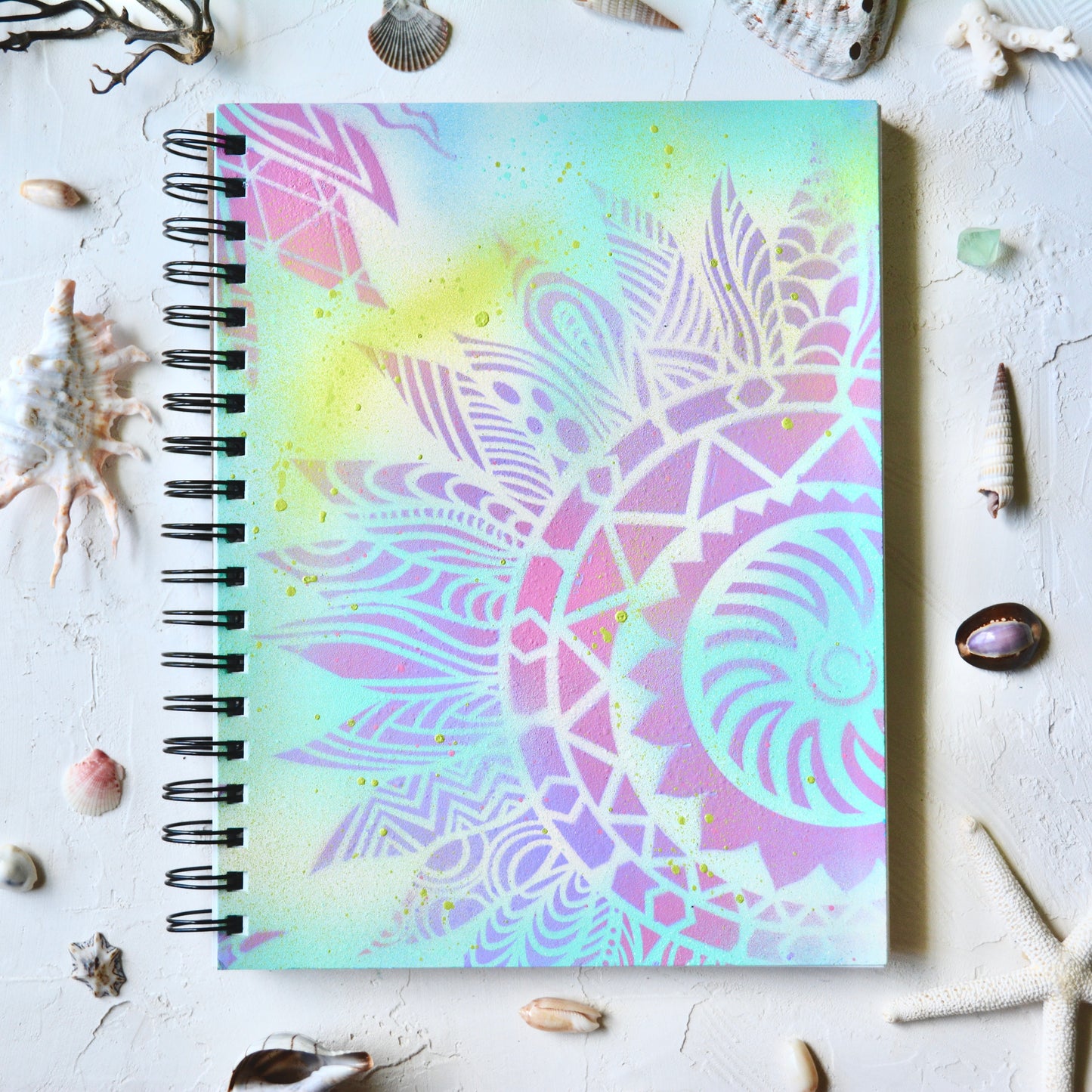 Mixed Media Notebook - Med. Mandala No.1