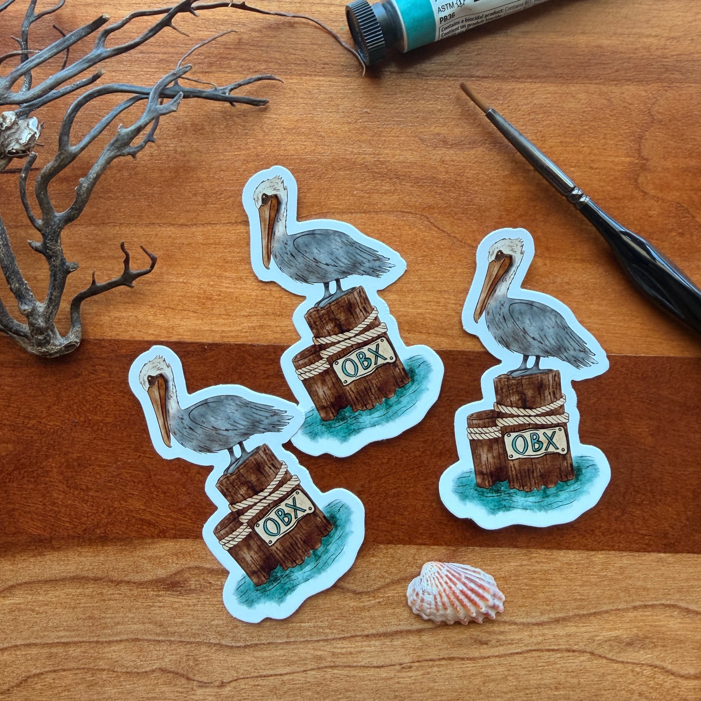 OBX Pelican Vinyl Decal / Sticker
