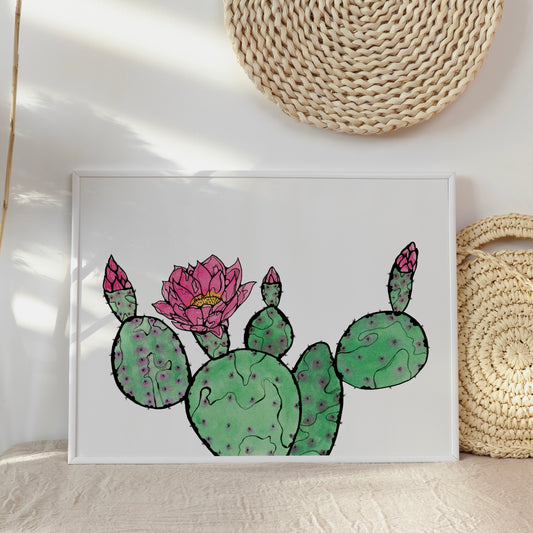 Cactus No.4, Archival Print