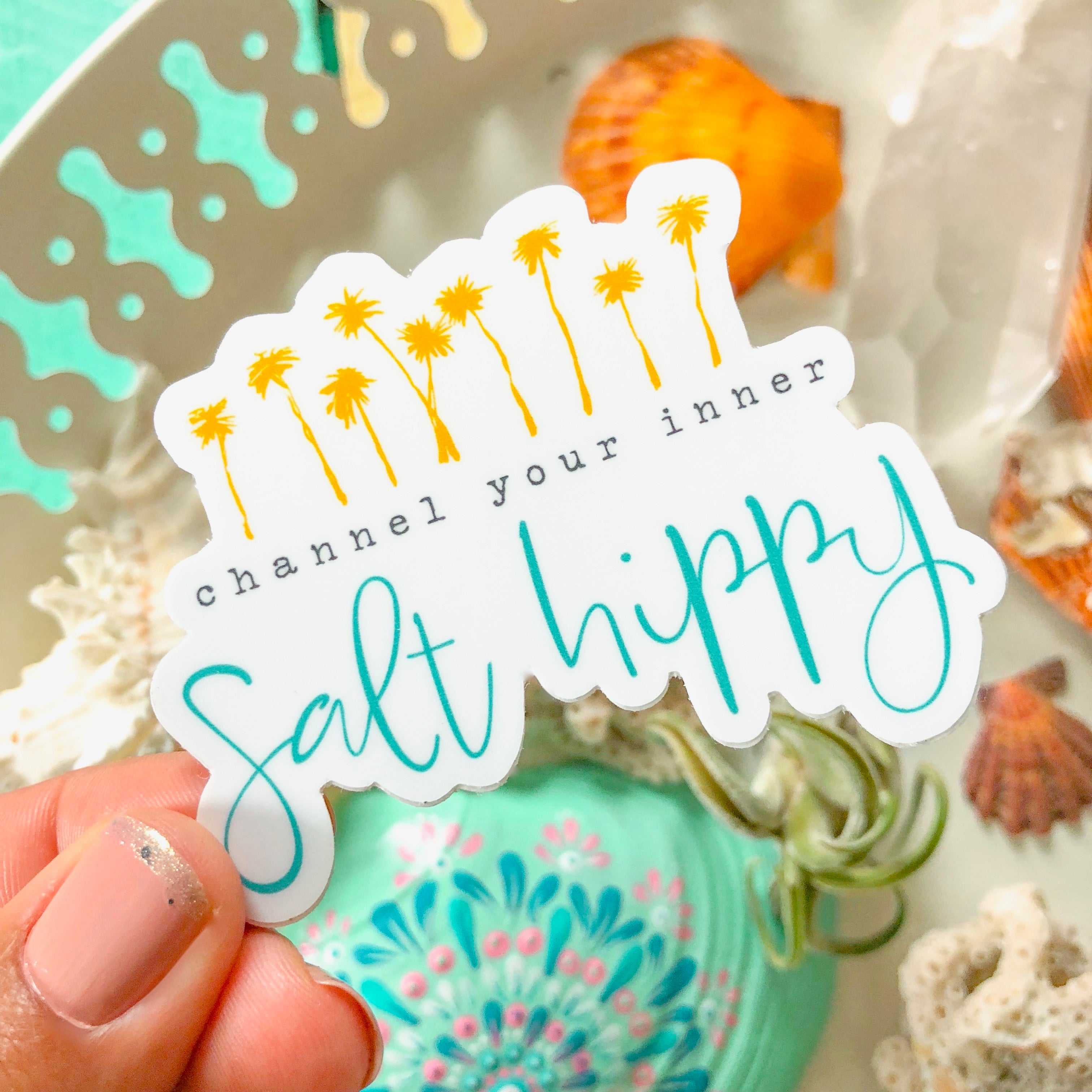 Salt Hippy Vinyl Decal / Sticker - Salt Hippy Logo