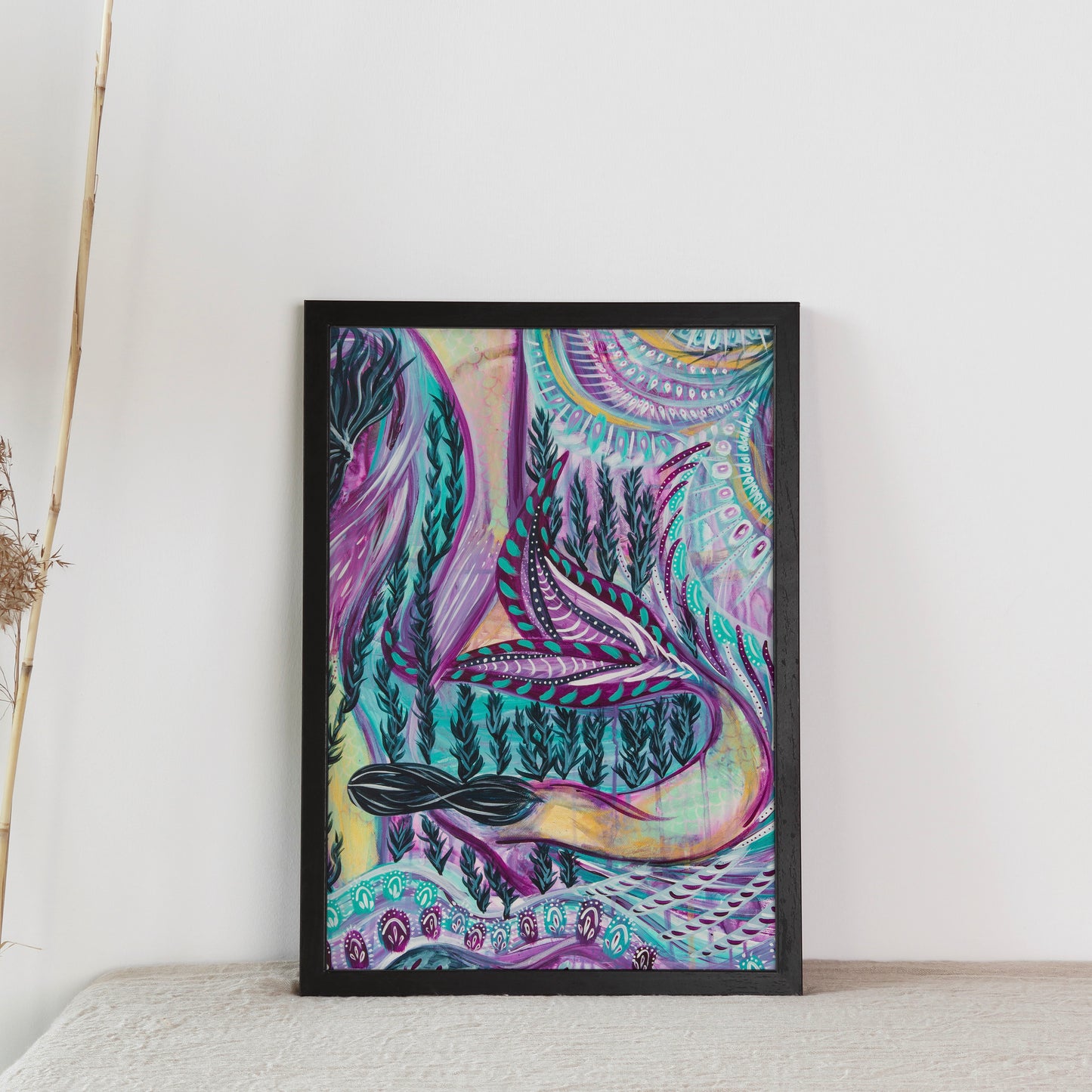 Mermaid Dance, Archival Print