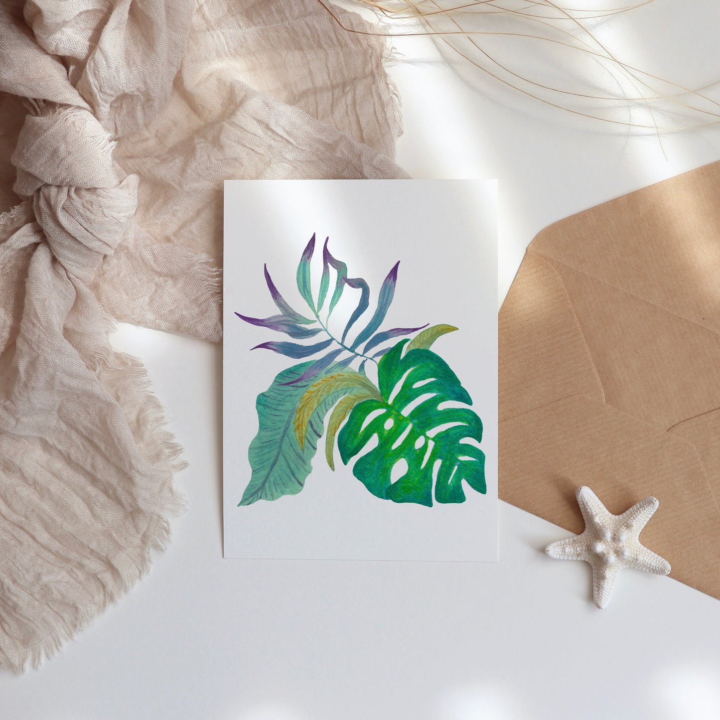 Tropical Note Card Set