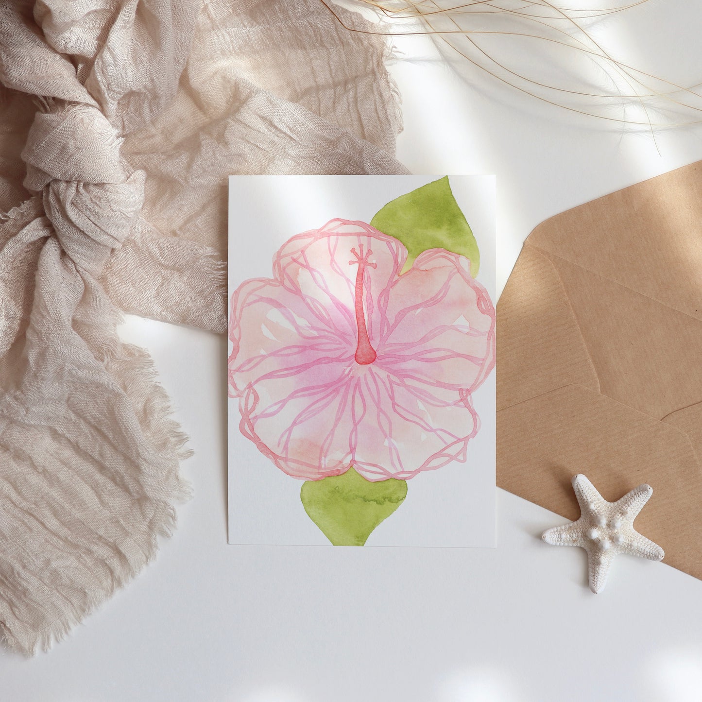 Hibiscus Note Card Set