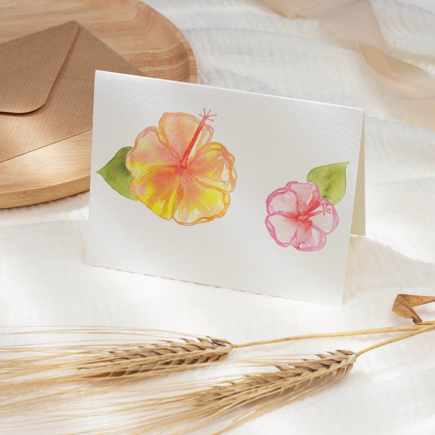 Hibiscus Note Card Set