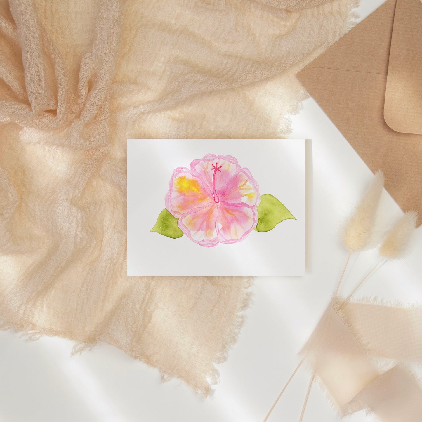 Hibiscus Note Card Set