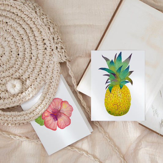 Tropical Note Card Set