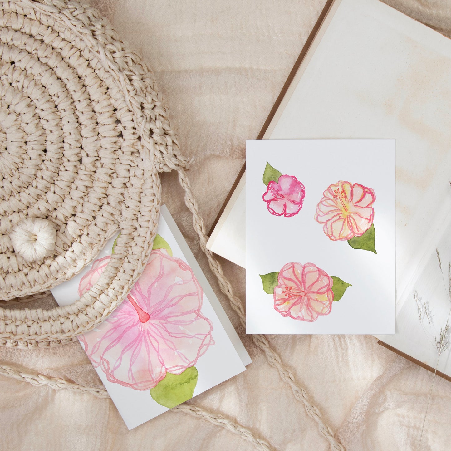 Hibiscus Note Card Set