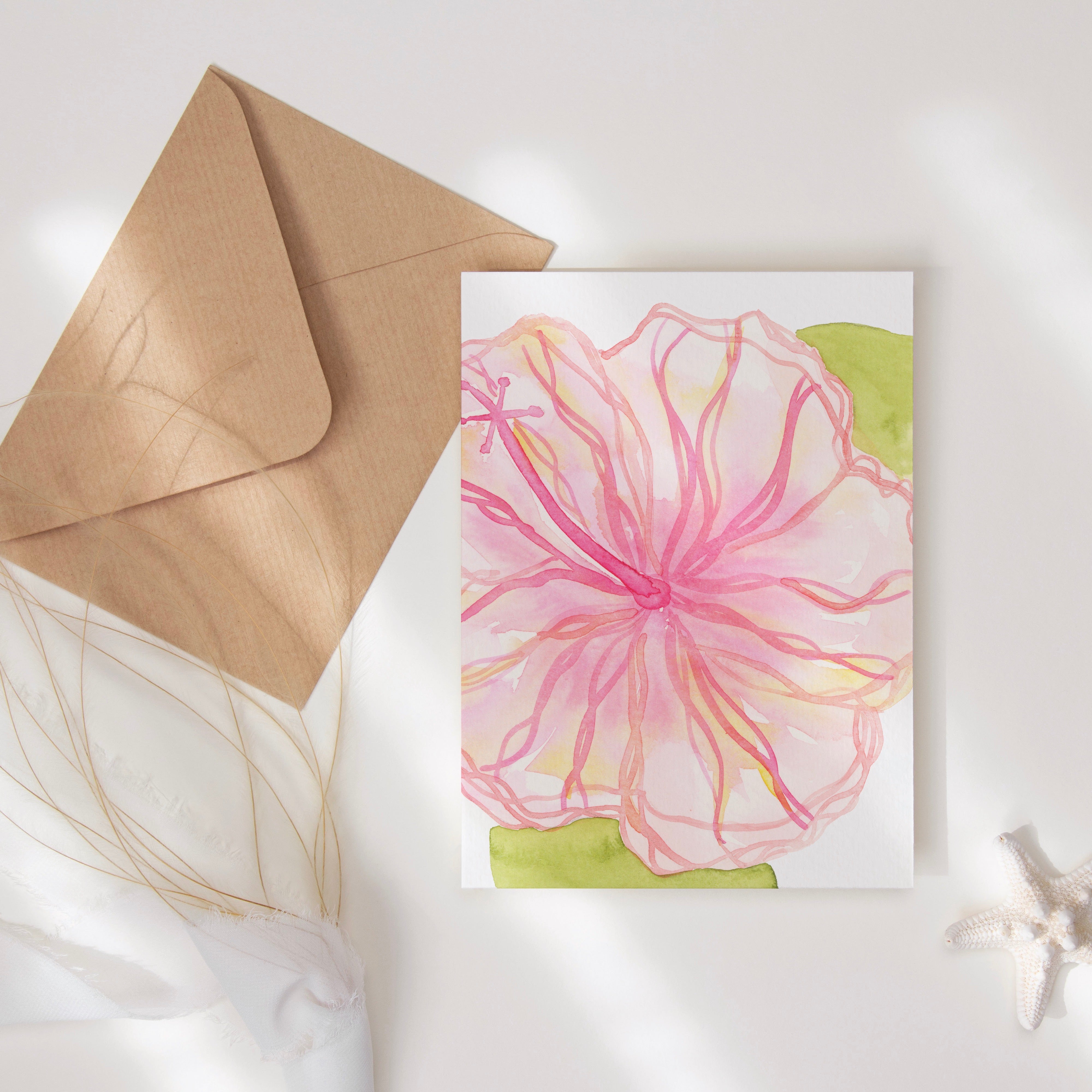 Hibiscus Note Card Set