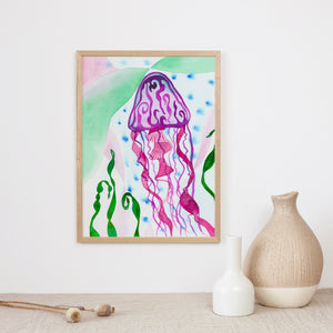 Jelly Swirl, Archival Print