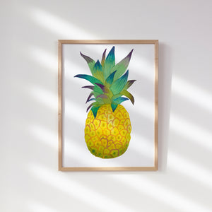 Pineapple, Archival Print