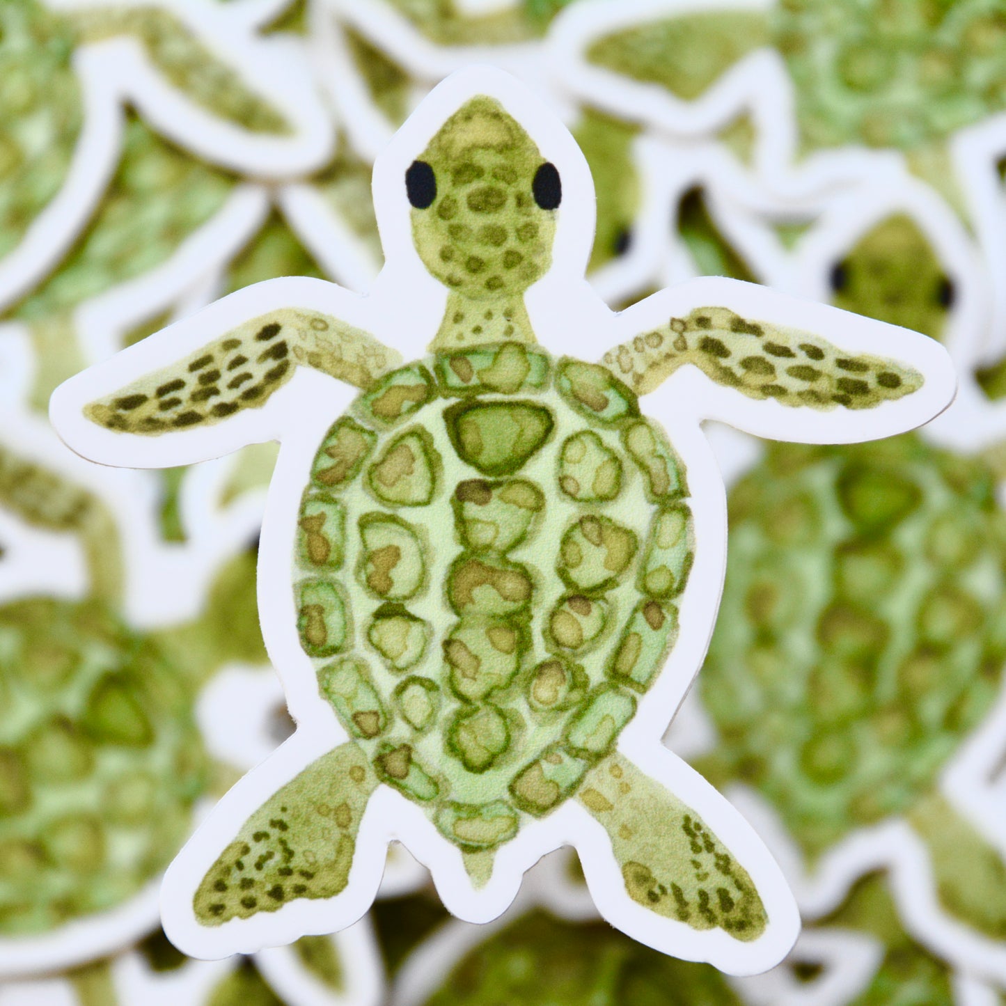 Sea Turtle Vinyl Decal / Sticker